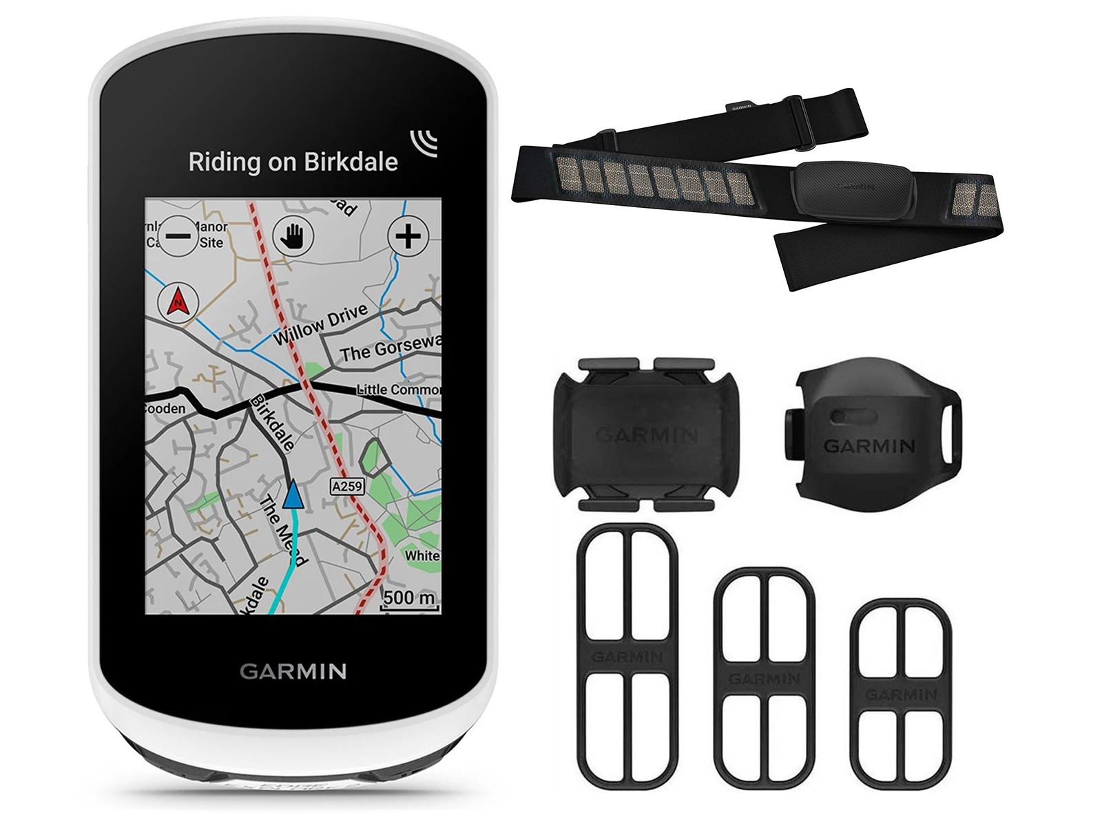 GARMIN Edge Explore 2 Bundle compteur GPS vélo + capteurs cardio
